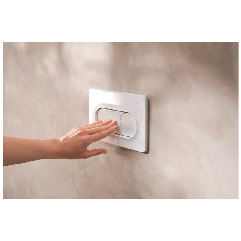 Hansgrohe iFrame Original S 66002450 — przycisk spłukujący biały
