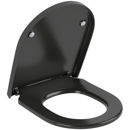 Villeroy&Boch Deska sedesowa wolnoopadająca Subway 3.0 czarna 8M42S1R7