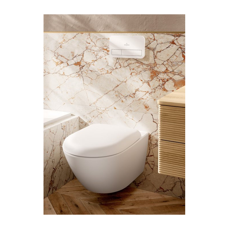 Villeroy & Boch Antao TwistFlush 4674T0RW miska WC bez kołnierza Stone