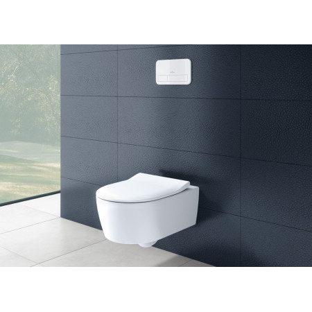 Villeroy & Boch Avento 5656RS01 — zestaw wiszącej miski WC z deską
