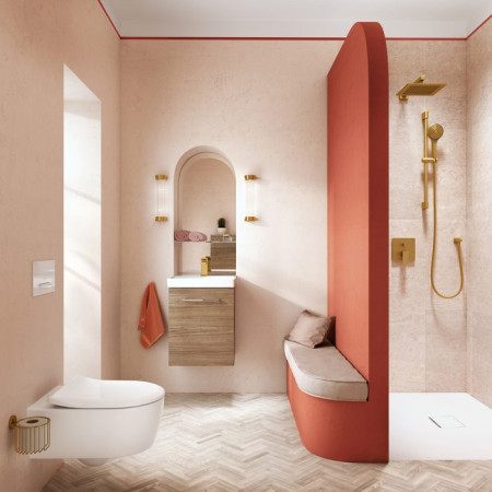 Villeroy & Boch Avento 5656RS01 — zestaw wiszącej miski WC z deską