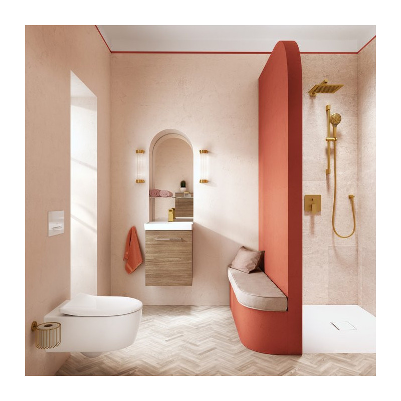 Villeroy & Boch Avento 5656RS01 — zestaw wiszącej miski WC z deską