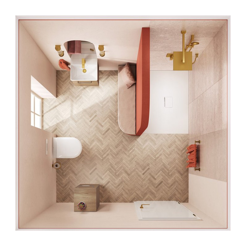 Villeroy & Boch Avento 5656RS01 — zestaw wiszącej miski WC z deską