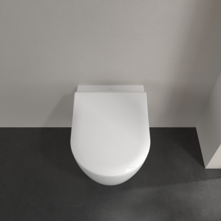 Villeroy & Boch Avento 5656RS01 — zestaw wiszącej miski WC z deską
