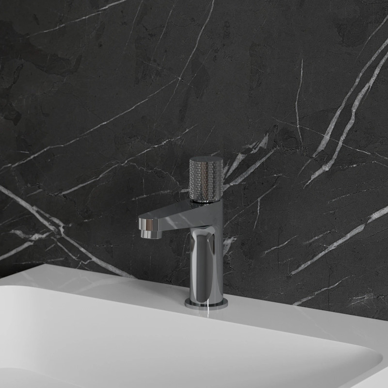 Omnires Contour CT8010CR — bateria umywalkowa stojąca chrom