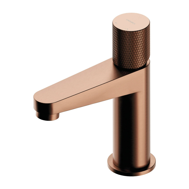 Omnires Contour CT8010CPB — bateria umywalkowa miedź szczotkowana