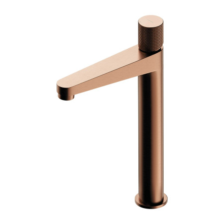 Omnires Contour CT8012CPB — bateria umywalkowa stojąca miedź szczotkow