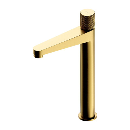 Omnires Contour CT8012GLB — bateria umywalkowa stojąca złoto szczotkow