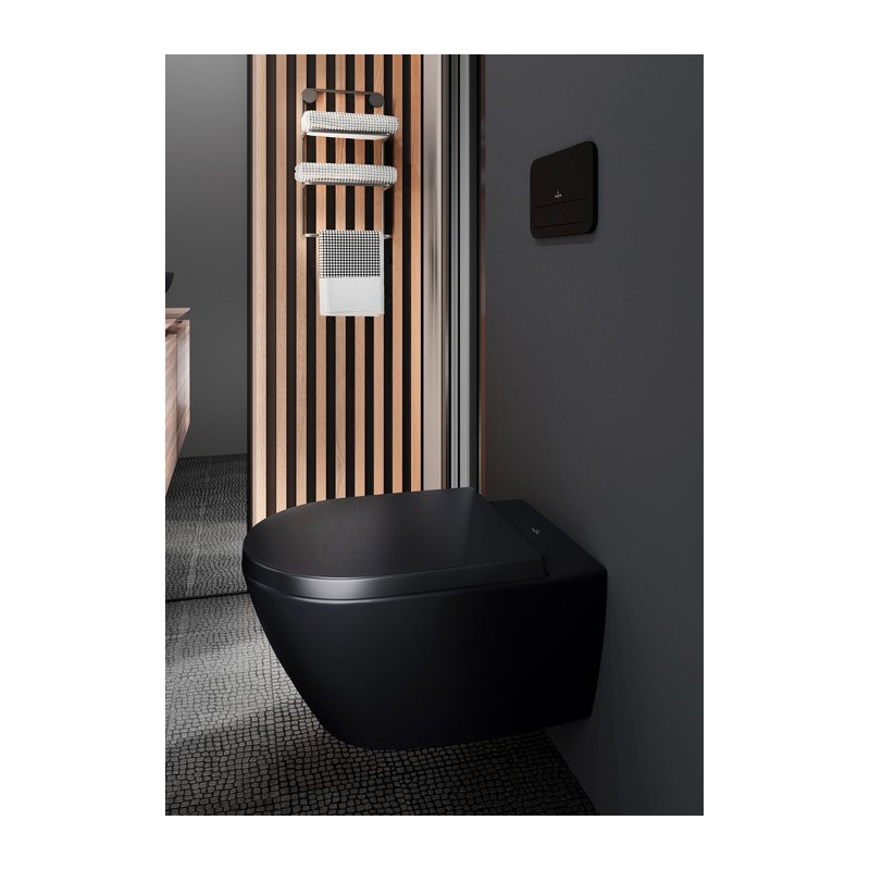 Villeroy & Boch Subway 2.0 5614R0R7 — czarna miska WC podwieszana