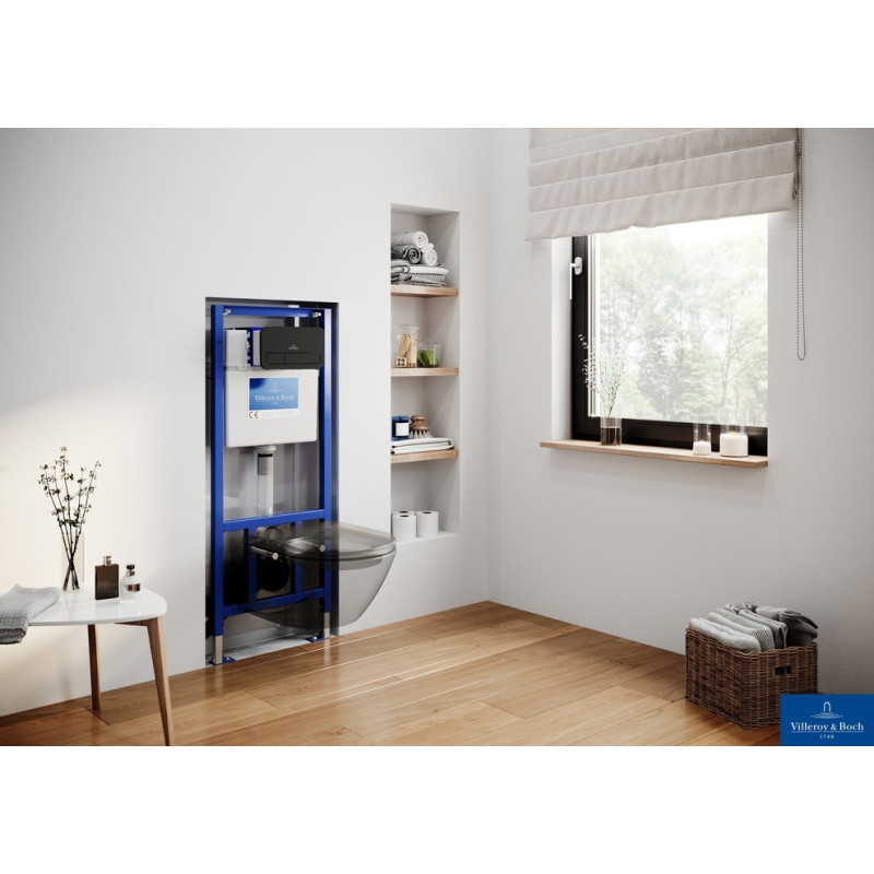 Villeroy & Boch Subway 2.0 5614R0R7 — czarna miska WC podwieszana
