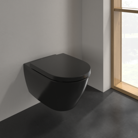 Villeroy & Boch Subway 2.0 5614R0R7 — czarna miska WC podwieszana