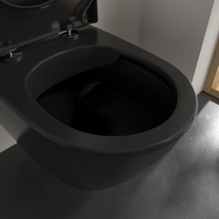 Villeroy & Boch Subway 2.0 5614R0R7 — czarna miska WC podwieszana