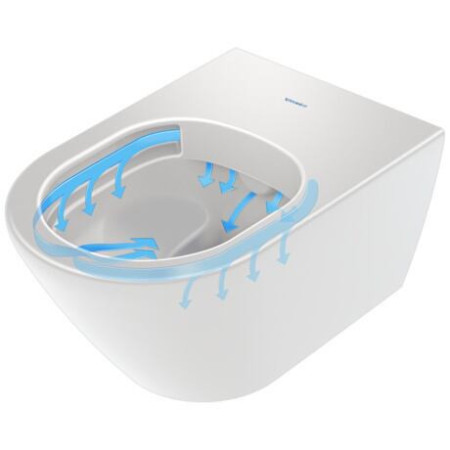Duravit D-Neo 45770900A1 — podwieszana miska WC z deską biała