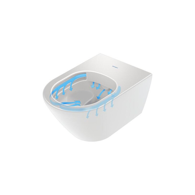 Duravit D-Neo 45770900A1 — podwieszana miska WC z deską biała
