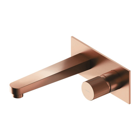 Omnires Contour CT8015CPB — bateria umywalkowa podtynkowa miedź szczot