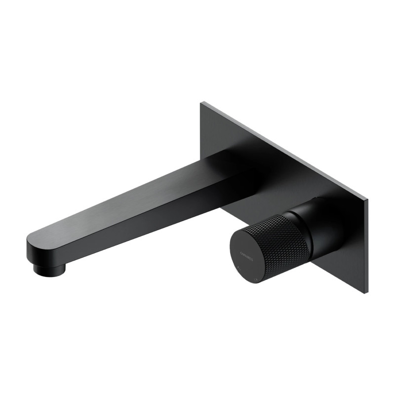 Omnires Contour CT8015AT — bateria umywalkowa podtynkowa antracyt