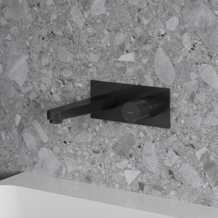 Omnires Contour CT8015AT — bateria umywalkowa podtynkowa antracyt