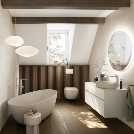 Villeroy & Boch Antao 4674T0AM — podwieszana miska WC Almond