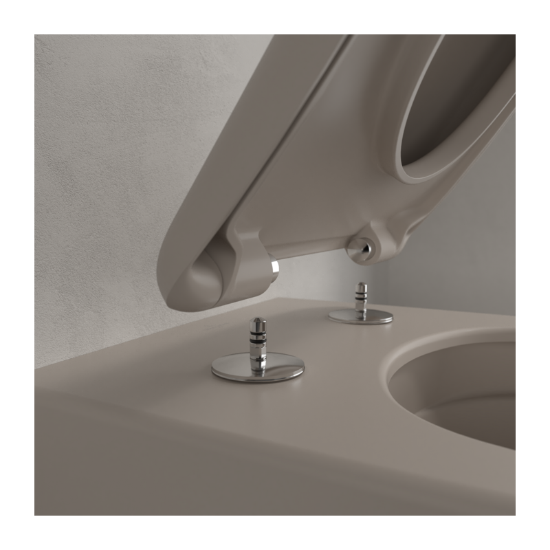 Villeroy & Boch Antao 8M67S1AM — deska sedesowa wolnoopadająca Almond