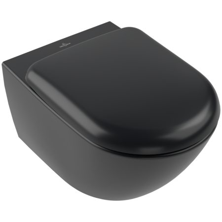 Villeroy & Boch Antao 4674T0R7 — podwieszana czarna miska WC