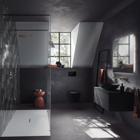 Villeroy & Boch Antao 4674T0R7 — podwieszana czarna miska WC