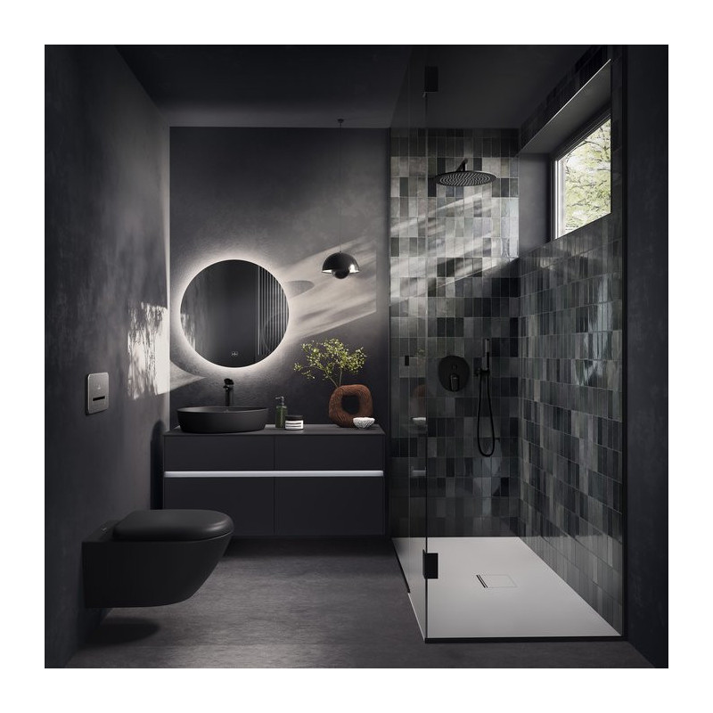 Villeroy & Boch Antao 4674T0R7 — podwieszana czarna miska WC