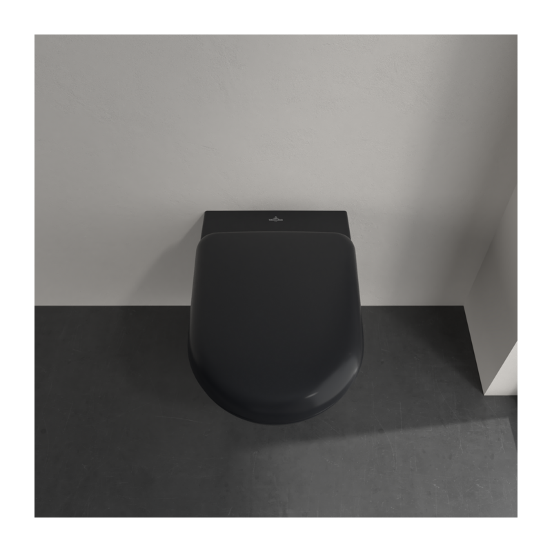 Villeroy & Boch Antao 4674T0R7 — podwieszana czarna miska WC