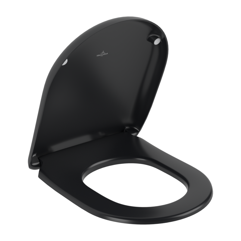 Villeroy & Boch Antao 8M67S1R7 — deska sedesowa czarny mat