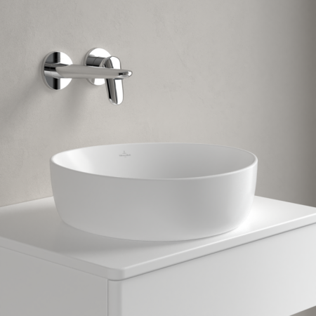 Villeroy & Boch Antao 4A7240RW — umywalka nablatowa Stone White