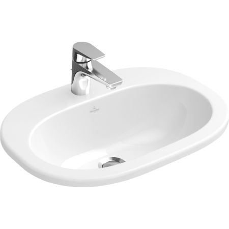 Villeroy&Boch O.novo Umywalka wpuszczana w blat 56 cm biała 41615601
