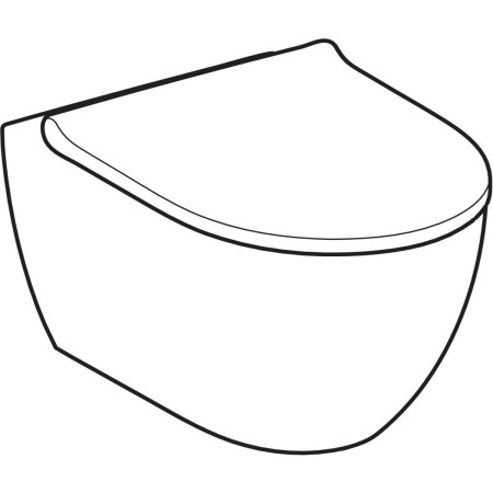 Geberit Acanto 502.774.00.8 — wisząca miska WC z deską biały