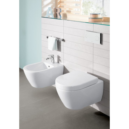 Villeroy & Boch Subway 2.0 Bidet 540000R1 CeramicPlus 375x565 mm biały
