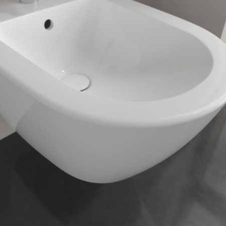 Villeroy & Boch Subway 2.0 Bidet 540000R1 CeramicPlus 375x565 mm biały