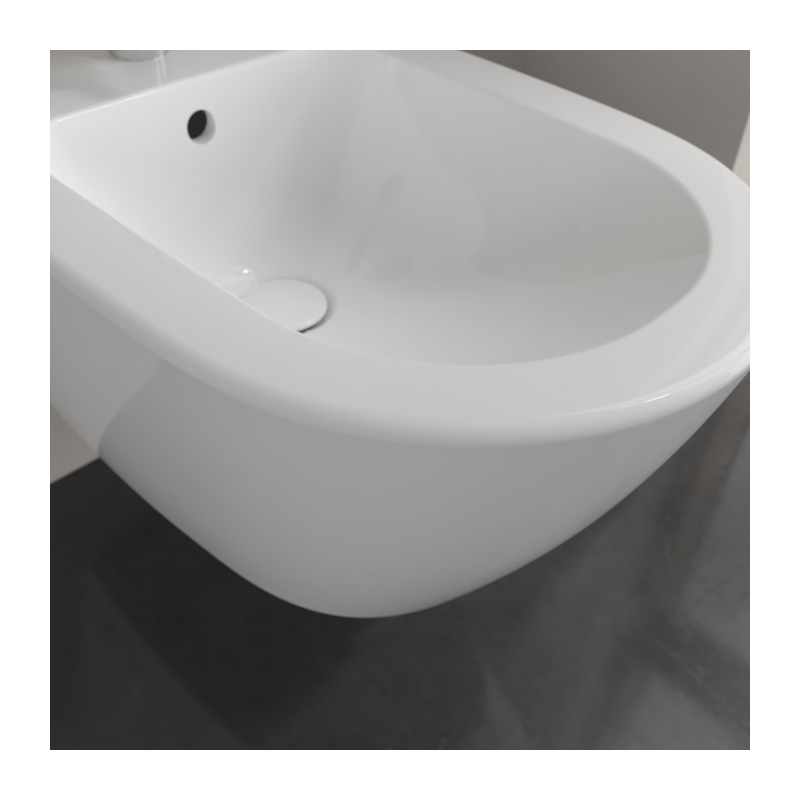 Villeroy & Boch Subway 2.0 Bidet 540000R1 CeramicPlus 375x565 mm biały