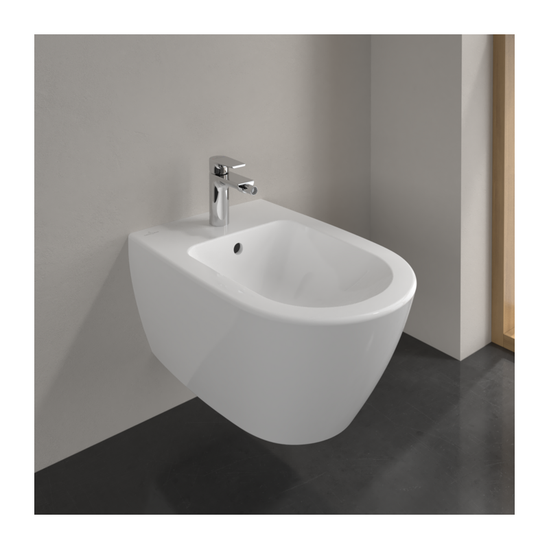 Villeroy & Boch Subway 2.0 Bidet 540000R1 CeramicPlus 375x565 mm biały
