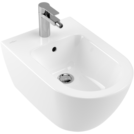 Villeroy & Boch Subway 2.0 Bidet 540000R1 CeramicPlus 375x565 mm biały
