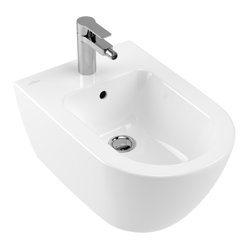 Villeroy & Boch Subway 2.0 Bidet 540000R1 CeramicPlus 375x565 mm biały