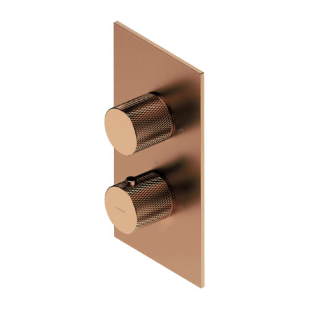 Omnires Contour CT8036CPB – bateria prysznicowo-wannowa podtynkowa mie
