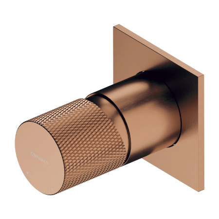 Omnires Contour CT8045CPB — bateria prysznicowa podtynkowa miedź szczo