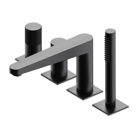 Omnires Contour CT8032AT — bateria wannowa 4-otworowa antracyt