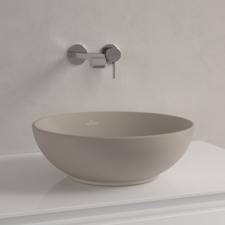 Villeroy & Boch Loop & Friends 4A4501AM — umywalka nablatowa 38 cm Alm