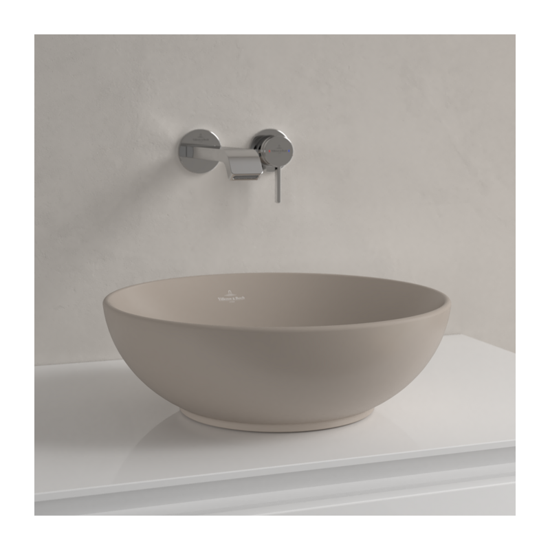 Villeroy & Boch Loop & Friends 4A4501AM — umywalka nablatowa 38 cm Alm