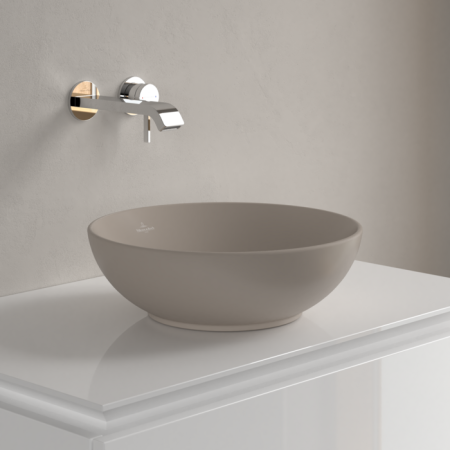 Villeroy & Boch Loop & Friends 4A4501AM — umywalka nablatowa 38 cm Alm