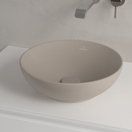 Villeroy & Boch Loop & Friends 4A4501AM — umywalka nablatowa 38 cm Alm