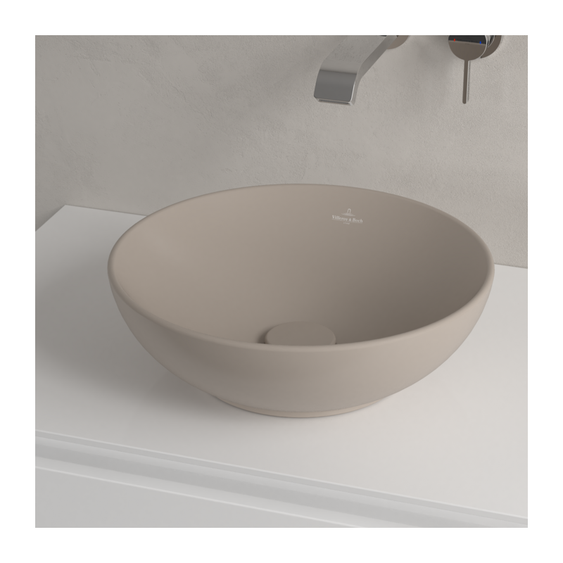 Villeroy & Boch Loop & Friends 4A4501AM — umywalka nablatowa 38 cm Alm