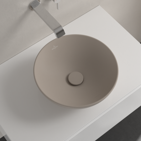 Villeroy & Boch Loop & Friends 4A4501AM — umywalka nablatowa 38 cm Alm