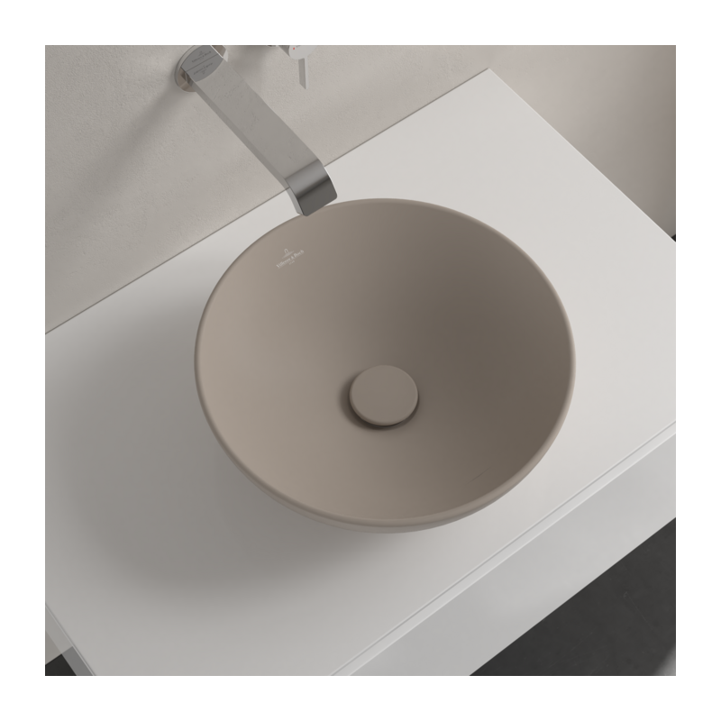 Villeroy & Boch Loop & Friends 4A4501AM — umywalka nablatowa 38 cm Alm