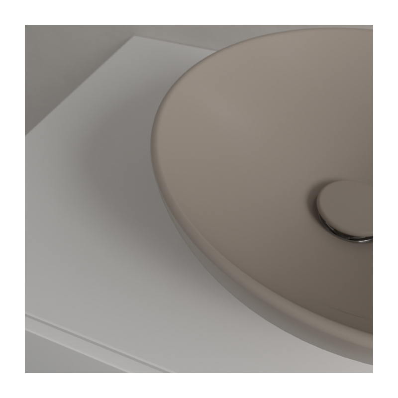 Villeroy & Boch Loop & Friends 4A4501AM — umywalka nablatowa 38 cm Alm