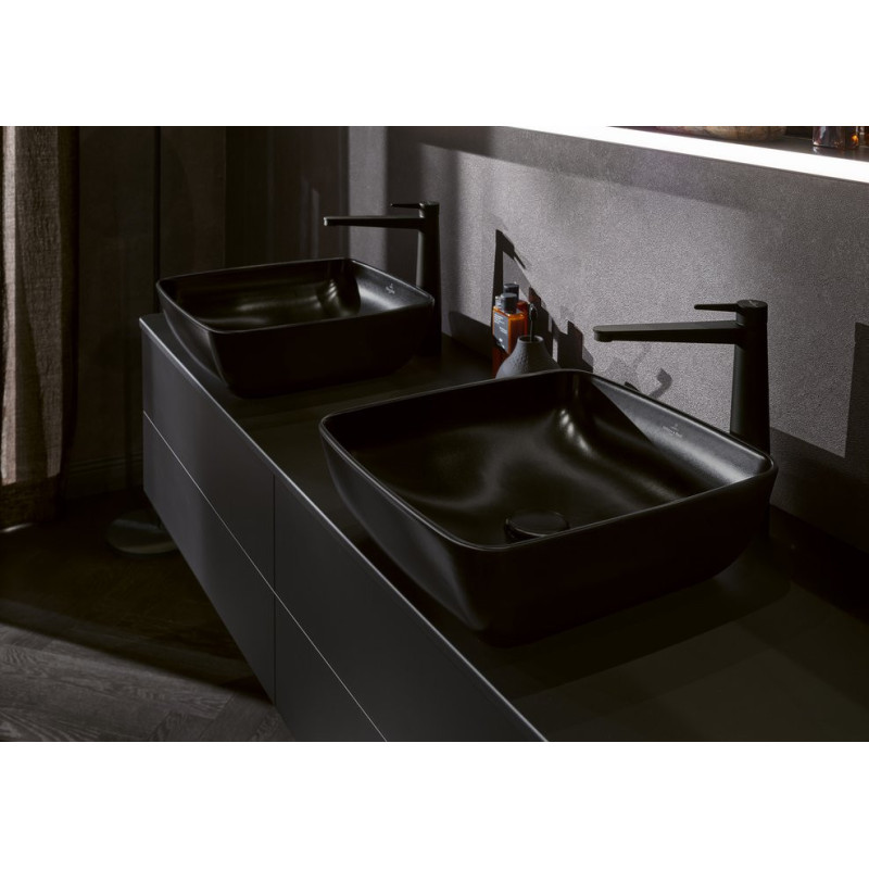 Villeroy & Boch 680800R7 — korek odpływowy niezamykany czarny CeramicP