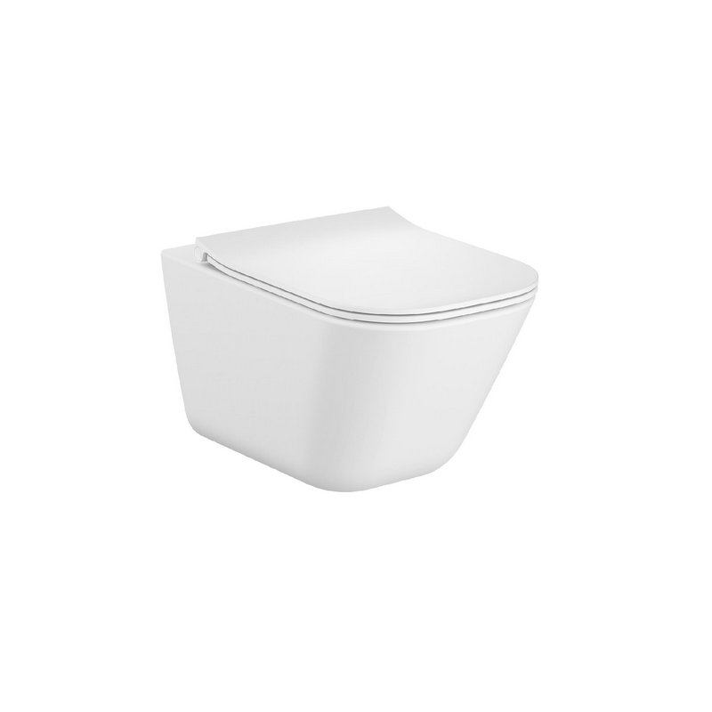 Roca Gap Square A34H472000 — podwieszana miska WC Rimless z deską